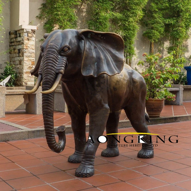 City Street Animal Ornament Good Elephant Statues for Decor