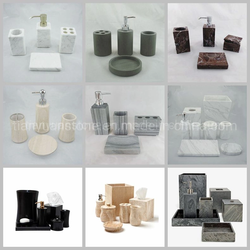 Natural Stone Bathroom Sets Accessories Products, Marble Household