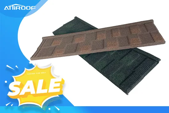 Roofing Material New Color Tile Shingle PRO Stone Coated Metal Roof Tiles 