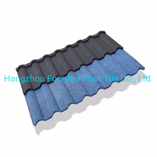 Milano Roof Tiles Hot Selling Stone Coated Metal Roof Tile Best Composite Roofing Products for House Home