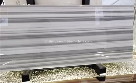 Marmara Zebra White Marble/Building Material Kitchen/Bathroom/Bar/Work Top Stone Mosaic/Staris/Facade Tile/Panels