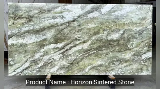 Sintered Stone 1600*3200 Wall Panels 12mm Table Top Large Format Ceramic Porcelain Blue Thin Sintered Stone 