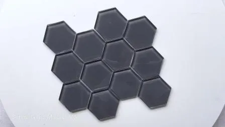 Skidproof Pebble Shape 30X30cm Stone Mosaic Tiles for Pool Floor 