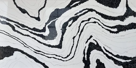 Calacatta Artificial Quartz Stone for Kitchen Countertop and Table Top