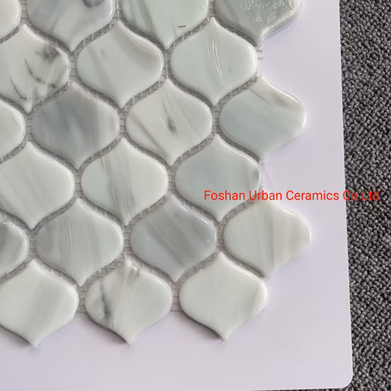 Modern Stone Mosaic Tile with Pools Mosaic Glass