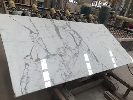 Customized Factory Manufacture Arabescato Corchia White Marble Quartz/Stone for Kitchen Bathroom Eased/Laminate Bar Vanity Island Table Work Countertops 