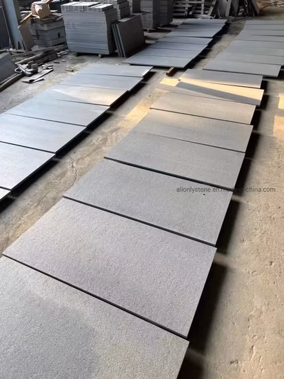 Natural Grey Granite Cobblestone for Outdoor Paving Stone