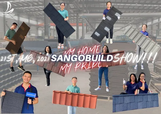 Roof Cover Sheet in Dr Congo Wholesale Price Tuiles Construction Material Price Lubumbashi Kinshasa Stone Coated Roof Tiles Price in Drc 