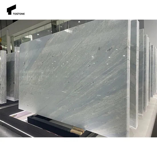 Engineered Carrara White Artificial Quartz Stone for Table Countertop Vanity Top 