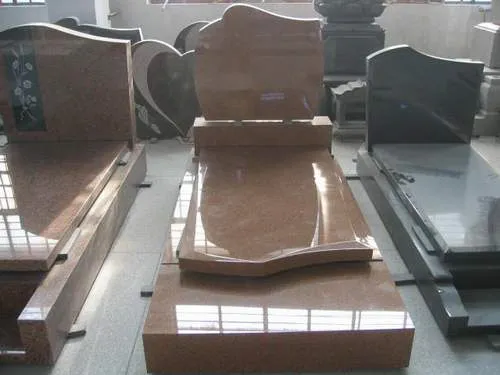 China Black Natural Granite Tombstone Monument Gravestone 